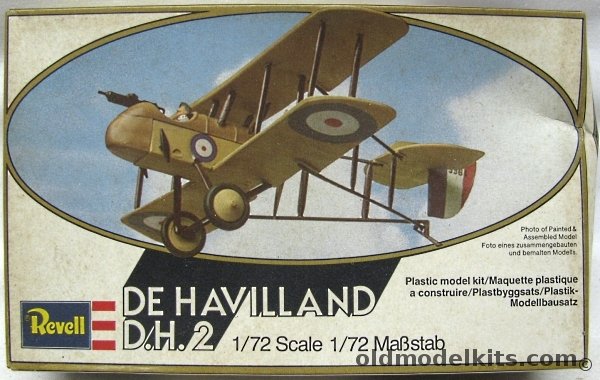 Revell 1/72 De Havilland D.H. 2 (DH-2), H4107 plastic model kit